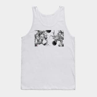 Halloween Swaying Ghosts Tank Top